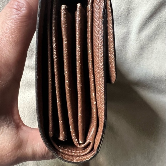 Louis Vuitton Dark Brown Monogram Wallet - Picture 3 of 13